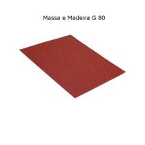 Lixa para Massa e Madeira Grão 80 Papel 23 x 28 cm Foxlux