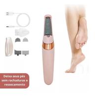 Lixa Pé Elétrico Para Tirar Calos Recarregável