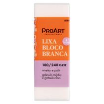 Lixa Proart Bloco Branca Lixa Proart Bloco Branca