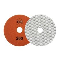 Lixa Seca Colmeia Branca Diamantada Polir Marmore 100MM Pro