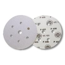 Lixa tiras autocolantes com 8 Furos 180mm Grão 320 - 2903 - Berwanger