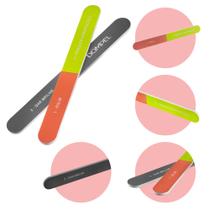 Lixa Unha Manicure para Mão Reta 3 Faces Profissional Polidora Salão Beleza Dompel Lixa Unha Manicure para Mão Reta 3 Faces Profissional Polidora Salão Beleza Dompel