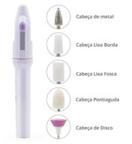 Lixa Unhas Elétrica Multiuso Profissional Mão E Pé Lixa Unhas Elétrica Multiuso Profissional Mão E Pé