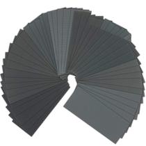 Lixa VERONES, 90 unidades, 400 a 3000 grãos, seca e úmida, 22x9 cm Lixa VERONES, 90 unidades, 400 a 3000 grãos, seca e úmida, 22x9 cm