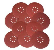 Lixa WEN 6369SP120, gancho e laço de 120 grãos, 23 cm, pacote com 10