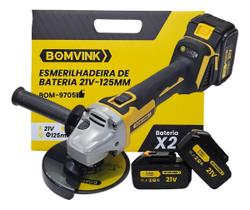 Lixadeira 2 Baterias Potente 125mm Angular Recarregavel Lixadeira 2 Baterias Potente 125mm Angular Recarregavel