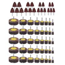 Lixadeira abrasiva com aba Rocaris 80 Grit, pacote com 60