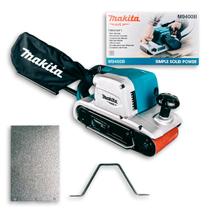 Lixadeira de Cinta Makita M9400B 940W 127V/220V Lixa 100 x 610MM Para Madeira Maquina Industrial C/Coletor de Pó Lixamento Profissional