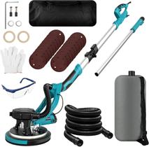 Lixadeira de drywall bsdonte 1250W 11,5 A elétrica com aspirador 800-1800RPM