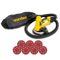 Lixadeira de Parede e Teto 750w 220v com LED VONDER LPV-750