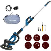 Lixadeira de Parede e Teto 8.1.2 Polegadas 225mm 800W 220v Braço Extensível Led FortG Lixadeira de Parede e Teto 8.1.2 Polegadas 225mm 800W 220v Braço Extensível Led FortG