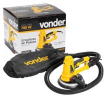 Lixadeira de Parede Vonder LPV 750 Amarela 750W 220V com Led