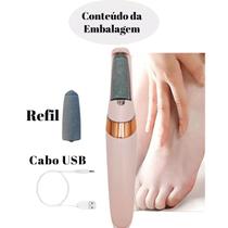 Lixadeira De Pé Elétrica Recarregável Esfoliador De Rachadura Removedor de Calos