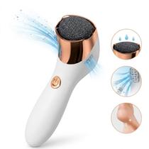 Lixadeira de Pés Storm Recarregável USB Lixa Remove Calos Leve Esfoliador Removedor de Calosidades e Pele Ressecada Uso Prático Pés Lisos e Macios