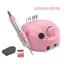 Lixadeira de Unha 45000rpm Elétrica Nail Drill