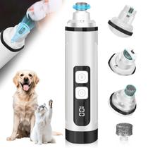 Lixadeira de Unhas para Cães Javtoku Elétrica com 3 Velocidades e Luz LED