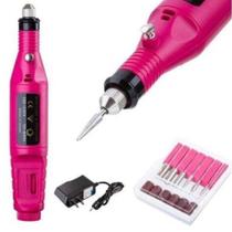 Lixadeira Elétrica Mini Boa Pra Unha Gel Porcelana Portátil Lixadeira Elétrica Mini Boa Pra Unha Gel Porcelana Portátil