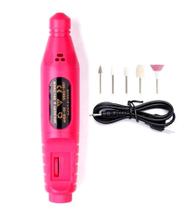 Lixadeira Eletrica Unha Motorzinho Manicure Profissional Usb