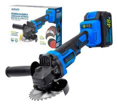 Lixadeira Esmerilhadeira Angular 48v 25 Peças 20000mah