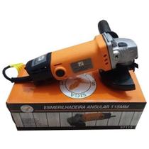 Lixadeira Esmerilhadeira Angular 600W 11000Rpm 115Mm 110v Lixadeira Esmerilhadeira Angular 600W 11000Rpm 115Mm 110v