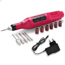 Lixadeira Lixa Motor Unha Elétrica Profissional Bivolt Voltagem 110v/220v
