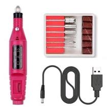 Lixadeira Motor Caneta Bivolts Unha Lixa Elétrica Profissional Bloco Motor Bivolt