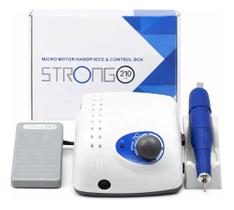 Lixadeira Motor Strong Unha Podologia 40mil Rpm Profissional