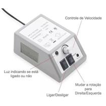 Lixadeira Motor Unha Elétrica Profissional MERCEDEZ Lixadeira Motor Unha Elétrica Profissional MERCEDEZ