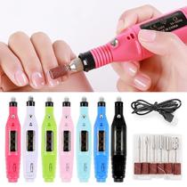 Lixadeira Motor Unha Rosa Elétrica Profissional Bivolt Envio Imediato Lixadeira Motor Unha Rosa Elétrica Profissional Bivolt Envio Imediato