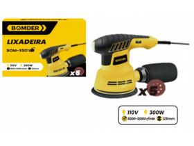 Lixadeira orbital 110v 300w bom-9501