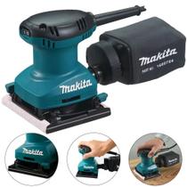 Lixadeira orbital 180w com coletor de pó - bo4557 makita