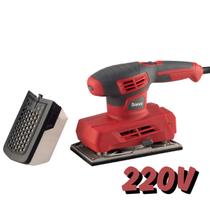 Lixadeira Orbital Branco BLO 200 200W Retangular tiras autocolantes