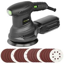 Lixadeira orbital rotativa GALAX PRO 300W 2.5A com 20 lixas Lixadeira orbital rotativa GALAX PRO 300W 2.5A com 20 lixas