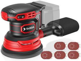 Lixadeira Orbital Sem Fio TAIRDA Brushless 6 Velocidades com Coletor de Poeira Lixadeira Orbital Sem Fio TAIRDA Brushless 6 Velocidades com Coletor de Poeira