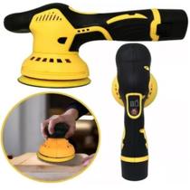 Lixadeira Politriz Portátil Sem Fio Profissional Multifuncional Elétrica 12v