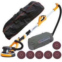 Lixadeira Profissional Telescópica Parede e Teto Led 750w Girafa Menegotti