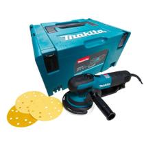 Lixadeira Roto Orbital 150Mm Industrial 750W Com Punho 3 Lixas Protetor Maleta BO6050J 220V Makita