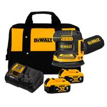 Lixadeira Roto Orbital 2 Baterias 20v 5ah Dewalt Dcw210 Bolsa