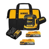 Lixadeira Roto Orbital 2 Baterias Powerstack Dewalt Dcw210B