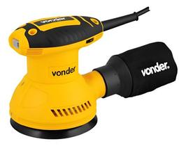Lixadeira Roto-orbital 350w Lrv355 Vonder Amarelo 50 Hz / 60 Hz