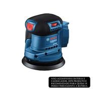 Lixadeira Roto Orbital 5 A Bateria 18V Bosch Gex 185-Li