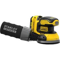 Lixadeira Roto-orbital 5" a Bateria, 20 V Max, com 1 Bateria e 1 Carregador, Scs220c1s-br Stanley OstenVonder