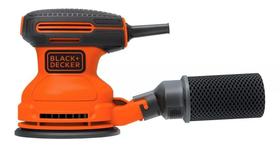 Lixadeira Roto Orbital BDERO100 Laranja 200W 127V Black Decker