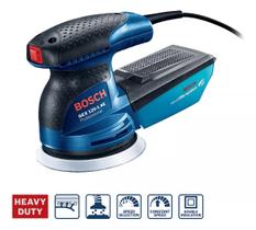 Lixadeira Roto Orbital Professional Gex 125 1Ae 250w 220V com Coletor De Pó e Disco de Lixa 125 Mm Bosch Lixadeira Roto Orbital Professional Gex 125 1Ae 250w 220V com Coletor De Pó e Disco de Lixa 125 Mm Bosch