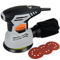 Lixadeira Roto Orbital Profissional Politriz 400W 127V 125mm Acompanha 3 discos Pró Euro