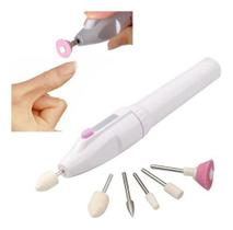 Lixadeira unha Eletrica polidor remove tira cuticulas 5 in 1