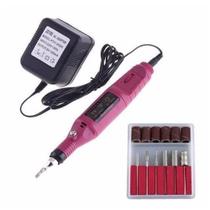 Lixadeira Unha Lixa Elétrica Profissional Bloco Motor Bivolt Lixadeira Unha Lixa Elétrica Profissional Bloco Motor Bivolt