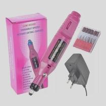 Lixadeira Unha Lixa Elétrica Profissional Bloco Motor Bivolt Regulagem de velocidade