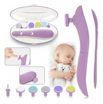 Lixador Cortador Unha Bebê Recém Nascido Elétrico Premium