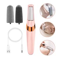 Lixador de Pes Portatil USB Com Pontas Giratorias - ofertaher